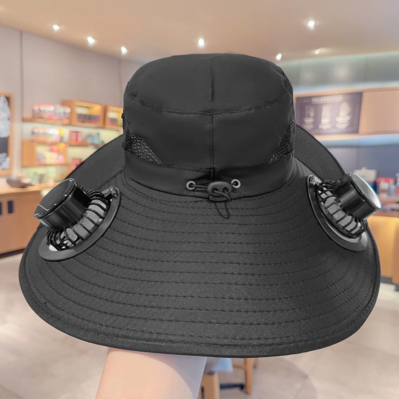 Solar Fan Safari Hat
