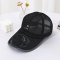 Solar Fan Mesh Trucker Hat